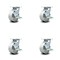 Service Caster 5 Inch Semi Steel Caster Set with Roller Bearings and Brake/Swivel Lock SCC SCC-30CS520-SSR-TLB-BSL-4 - alternate 3
